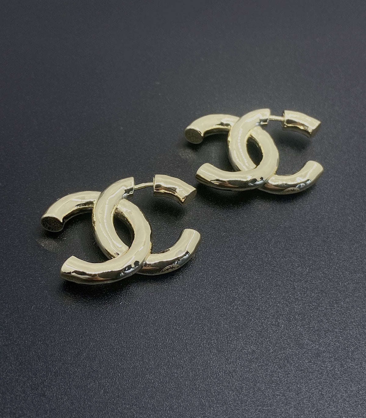 Chanel Earrings - 18K Yellow Gold