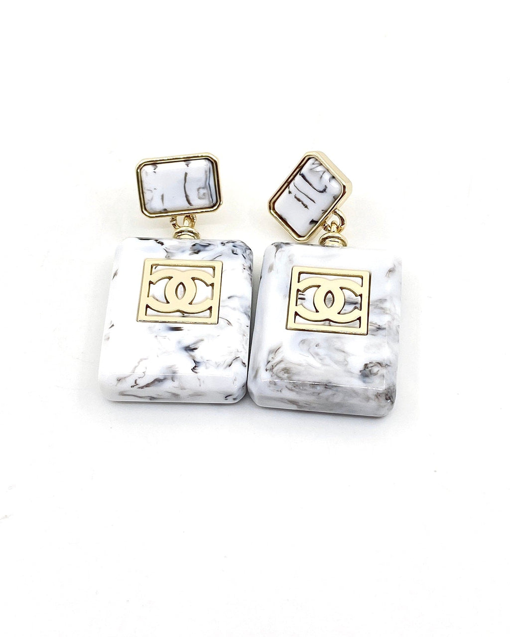 Chanel Eternal No. 5 Earrings - 18K Yellow Gold