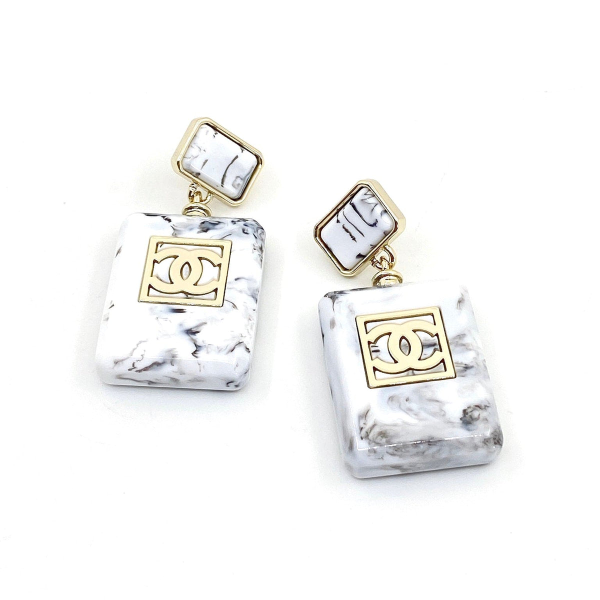 Chanel Eternal No. 5 Earrings - 18K Yellow Gold