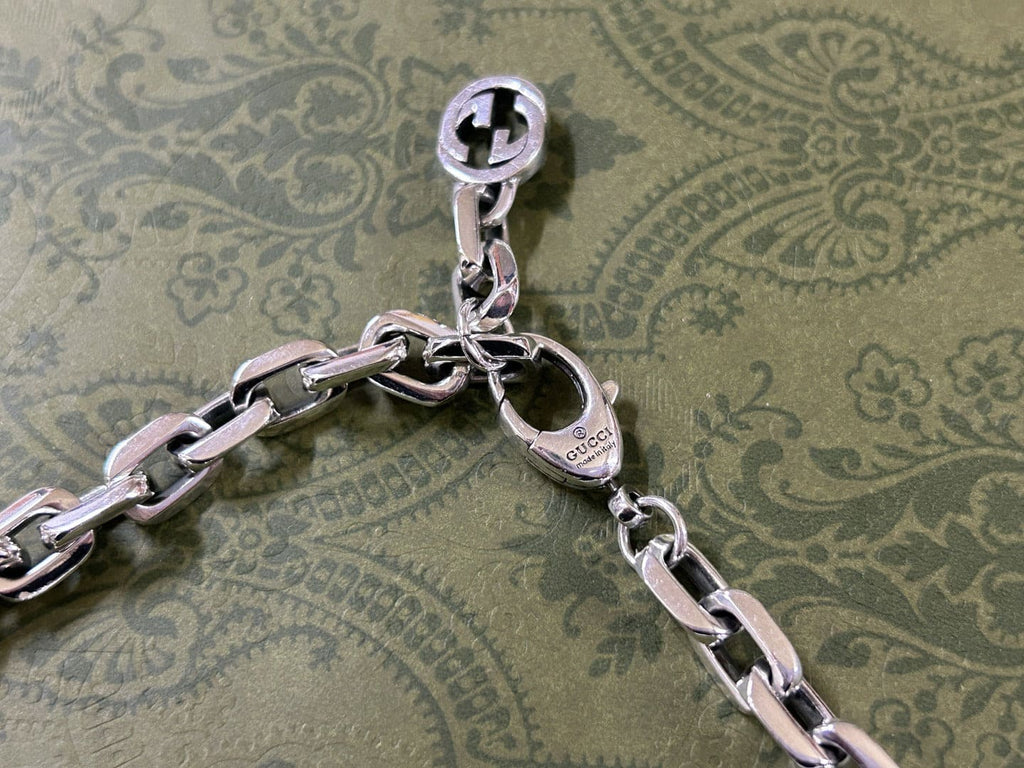 Gucci Double G Interlocking G Chain Necklace