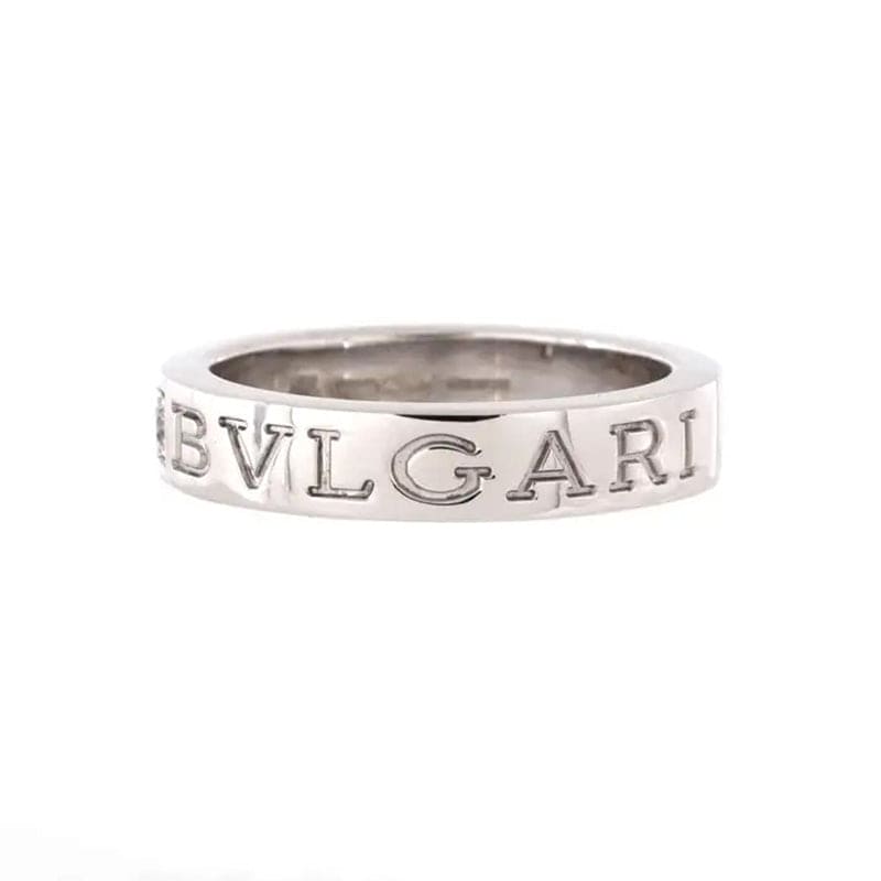 Bvlgari Diamond Ring - 18K White Gold
