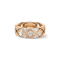 Chanel Coco Crush Diamond Ring - 18K Rose Gold