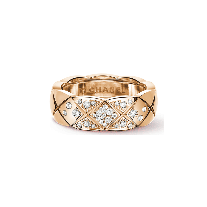 Chanel Coco Crush Diamond Ring - 18K Rose Gold