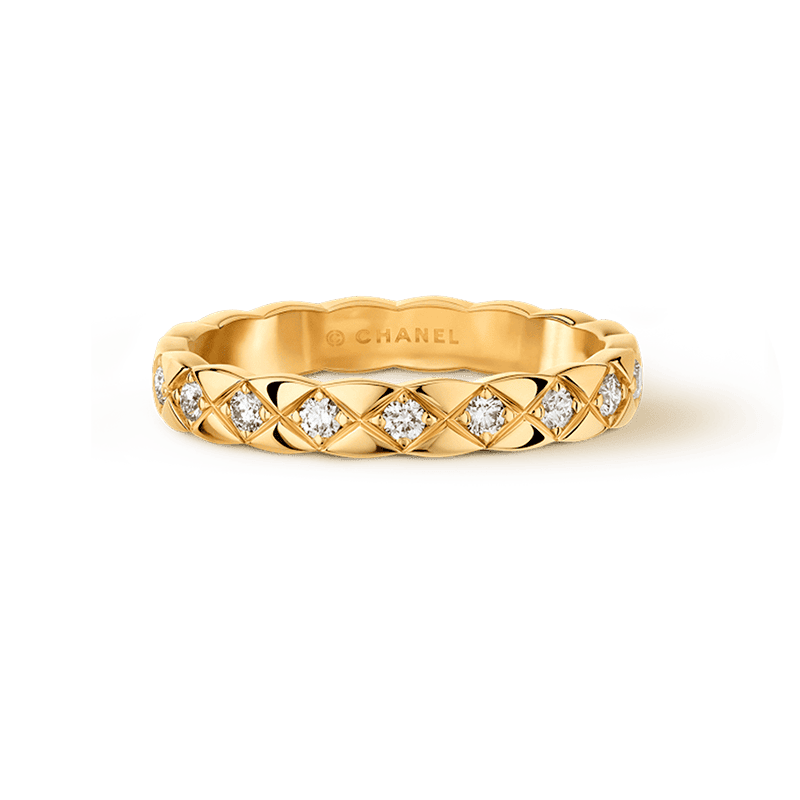 Chanel Coco Crush Mini Diamond Ring - 18K Gold