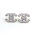 Chanel Marble Earrings - 18K Yellow Gold