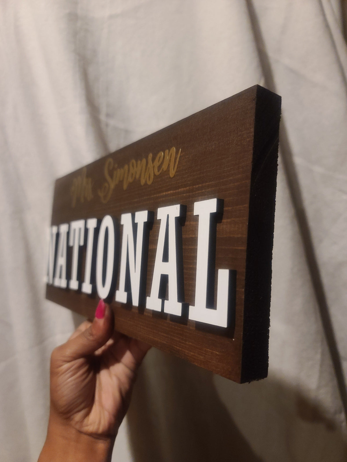 National Board Teacher Trophy - Desk Keepsake