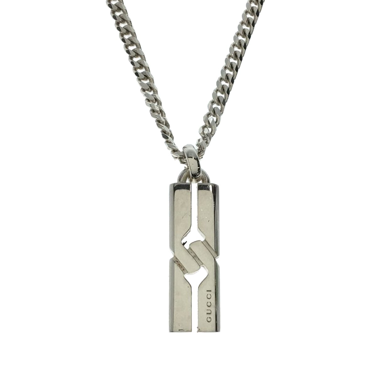 Gucci Double G Knot Pendant Necklace
