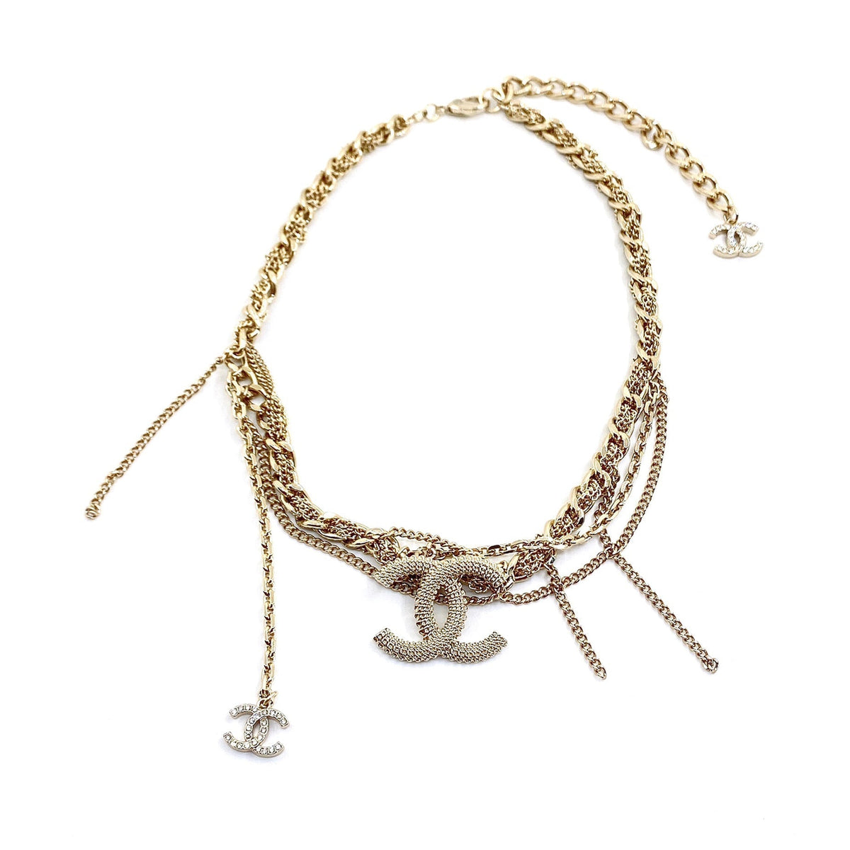 Chanel Crystals Choker Necklace