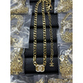 Chanel Crystals Chain Necklace