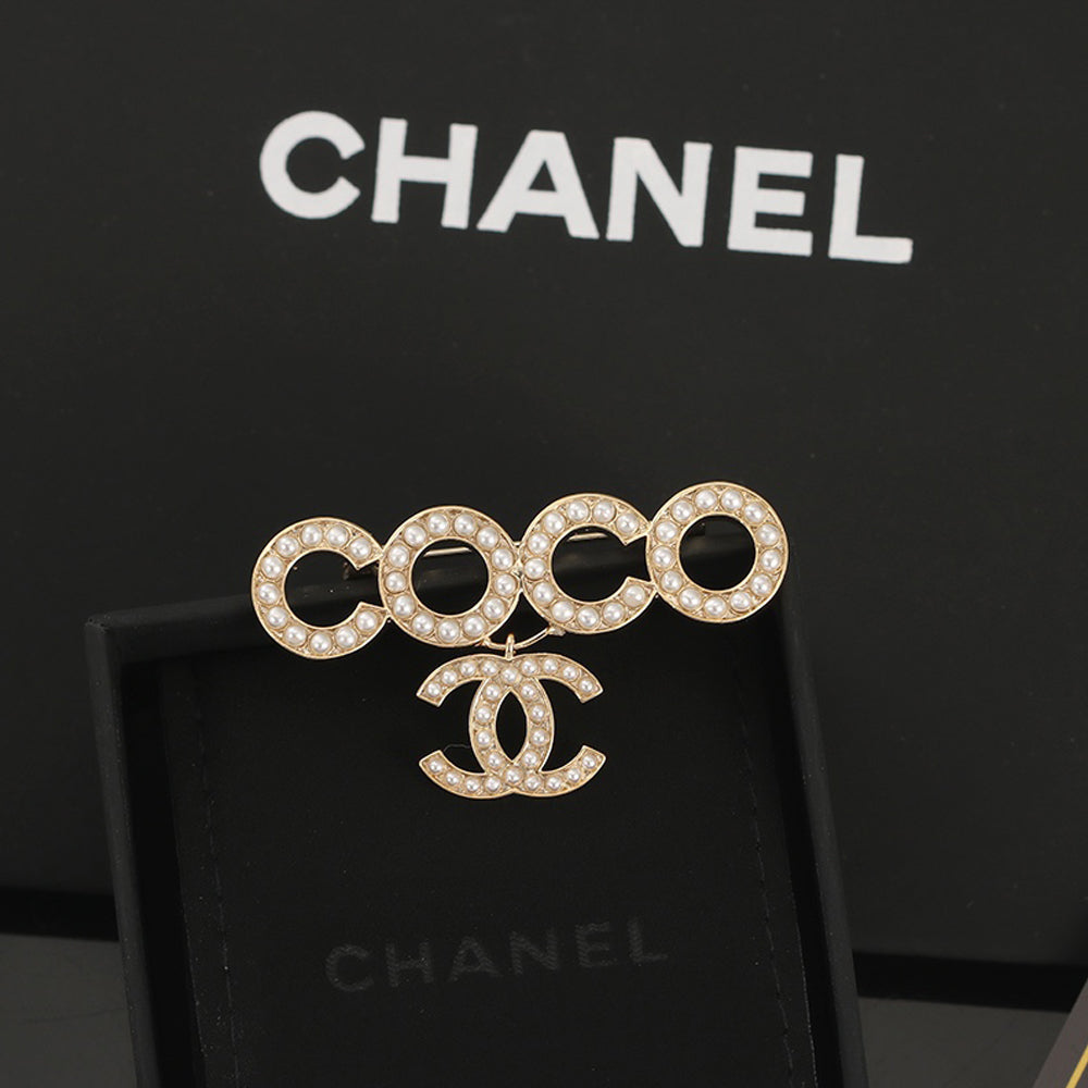 Chanel Coco Crush Pearl Brooch