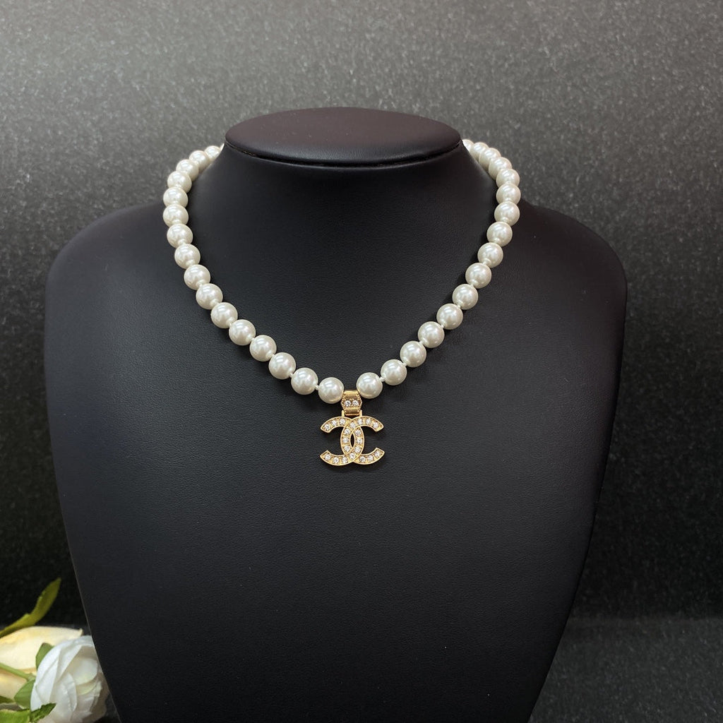 Chanel Pearl Chain Necklace