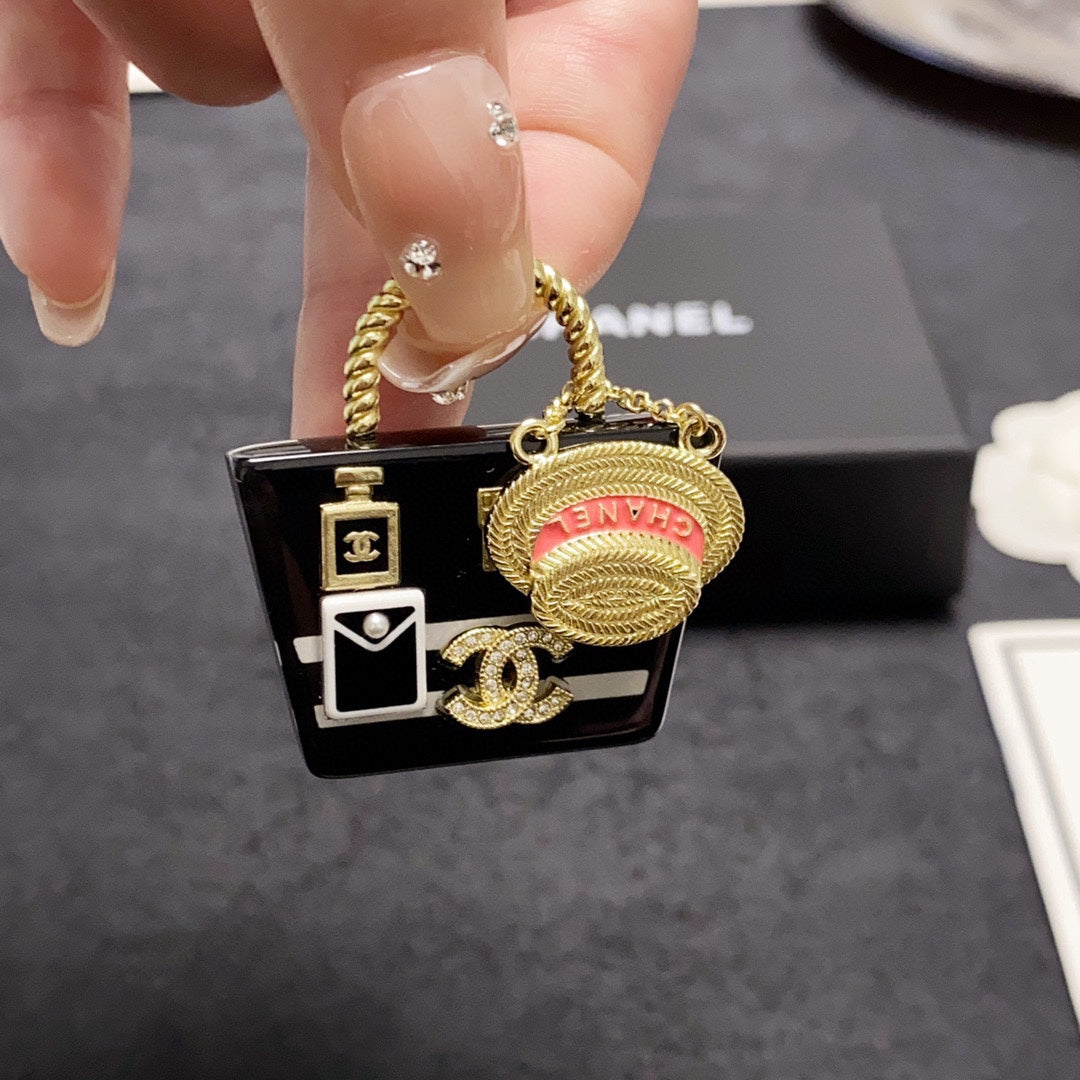 Chanel Bag Brooch