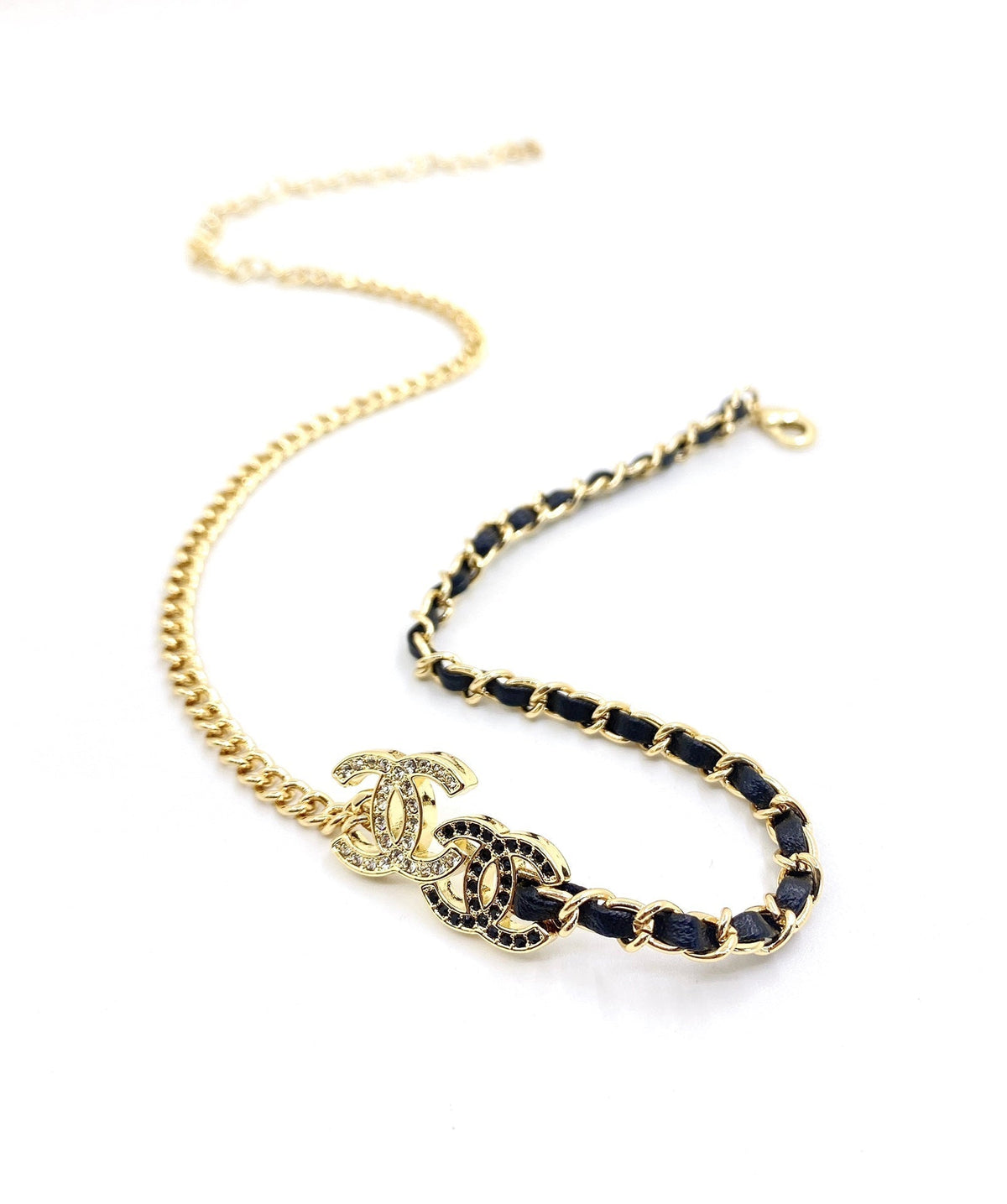 Chanel Black & White Necklace