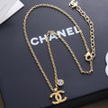 Chanel Diamond Gold Necklace