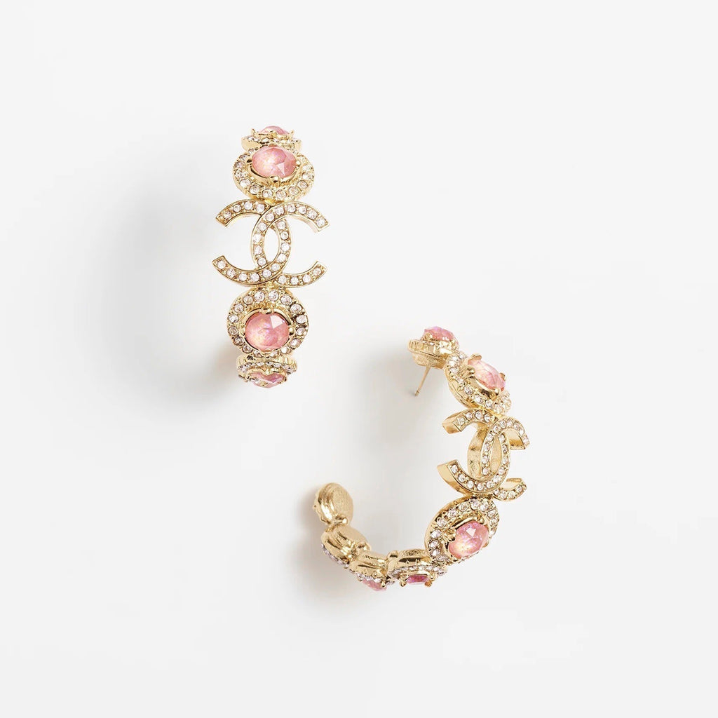 Chanel Flowers Earrings - 3.5 cm Height - 18K Yellow Gold