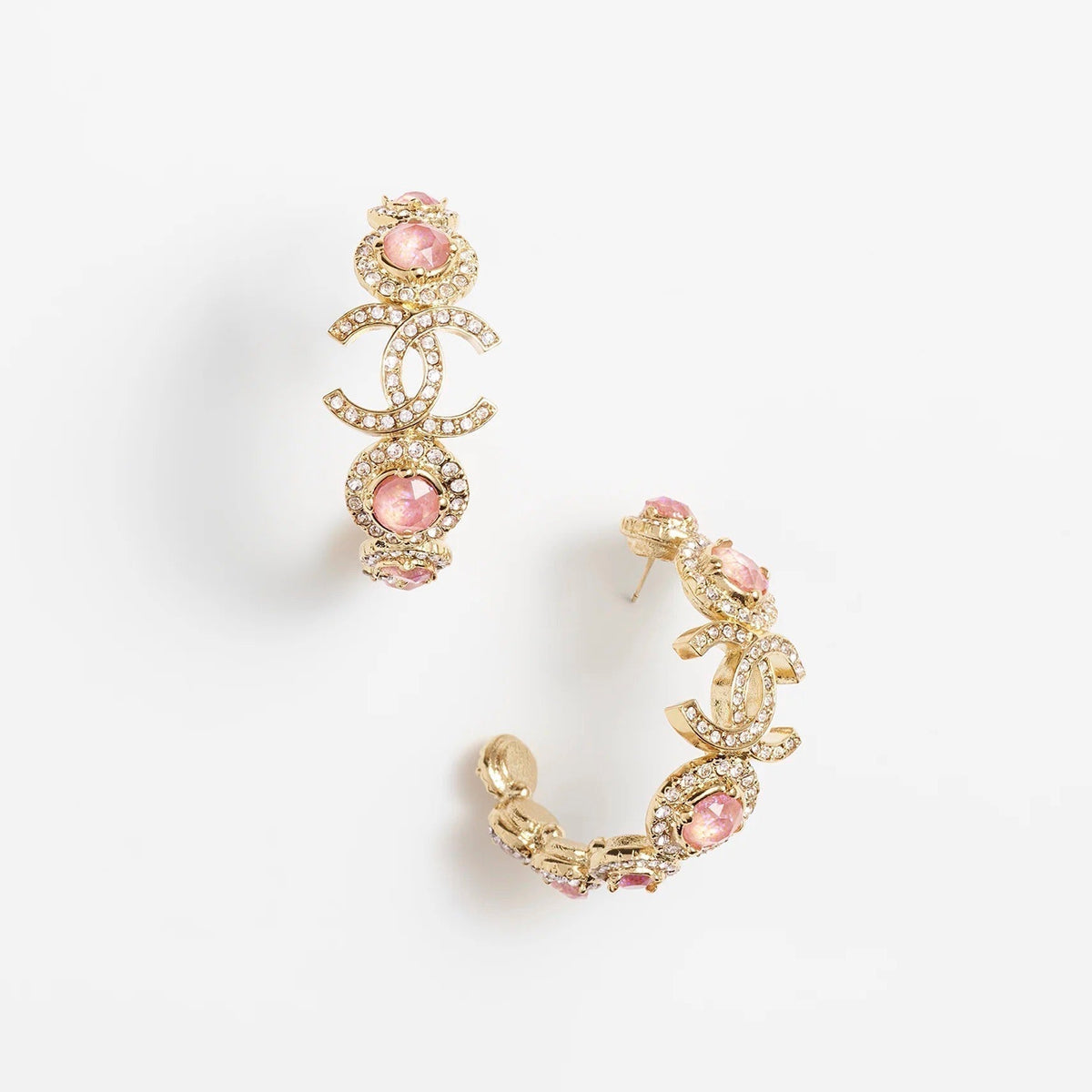 Chanel Flowers Earrings - 3.5 cm Height - 18K Yellow Gold