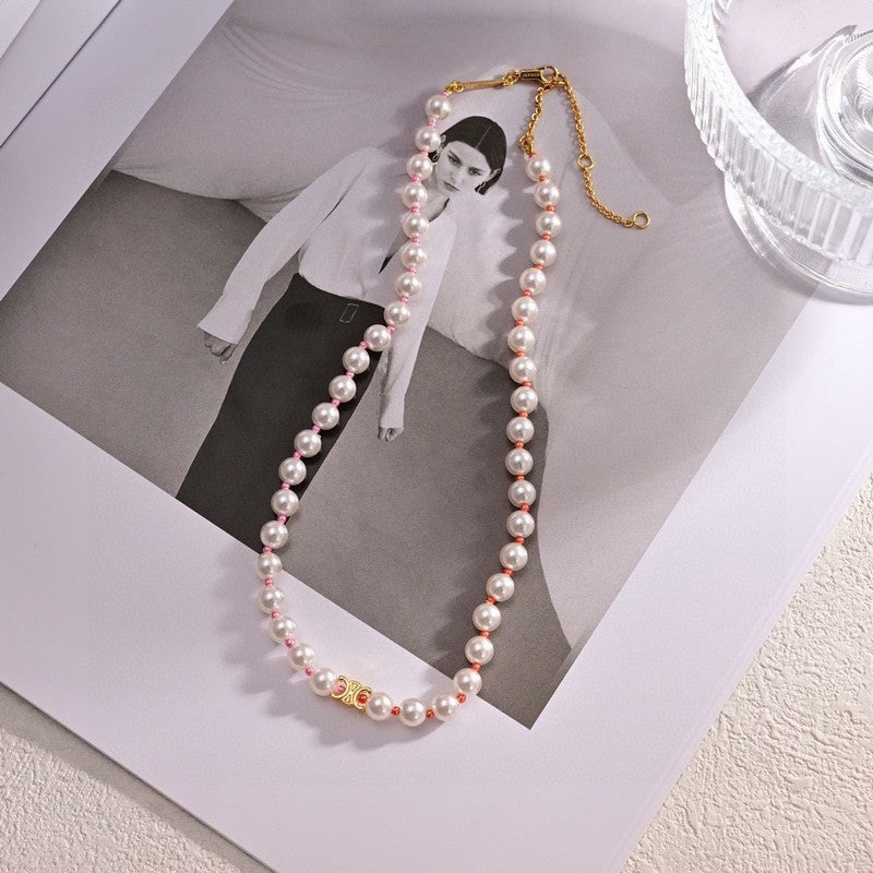 Celine Plage Pearl Necklace