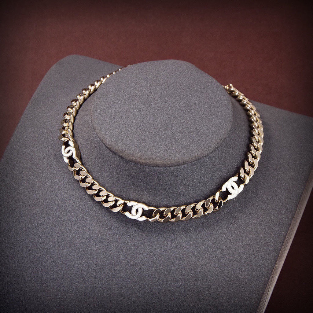 Chanel Crystals Choker Necklace
