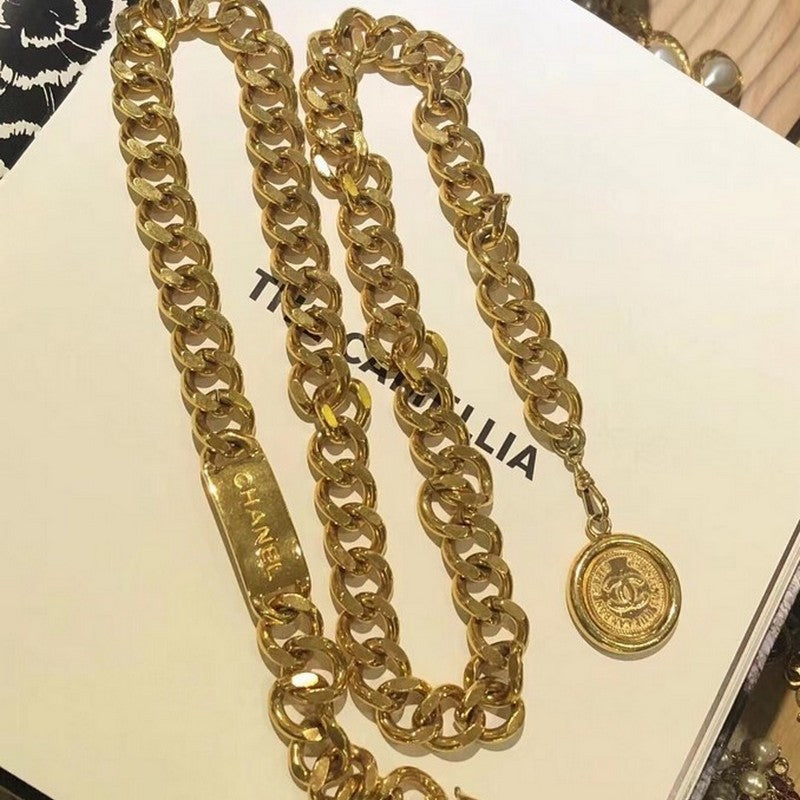 Chanel Gold Vintage Necklace