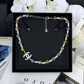 Chanel 26C Color Crystal Necklace