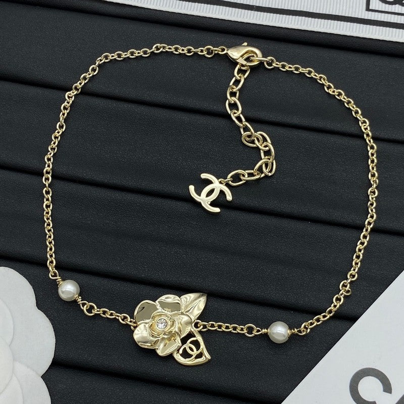 Chanel Camellia Necklace