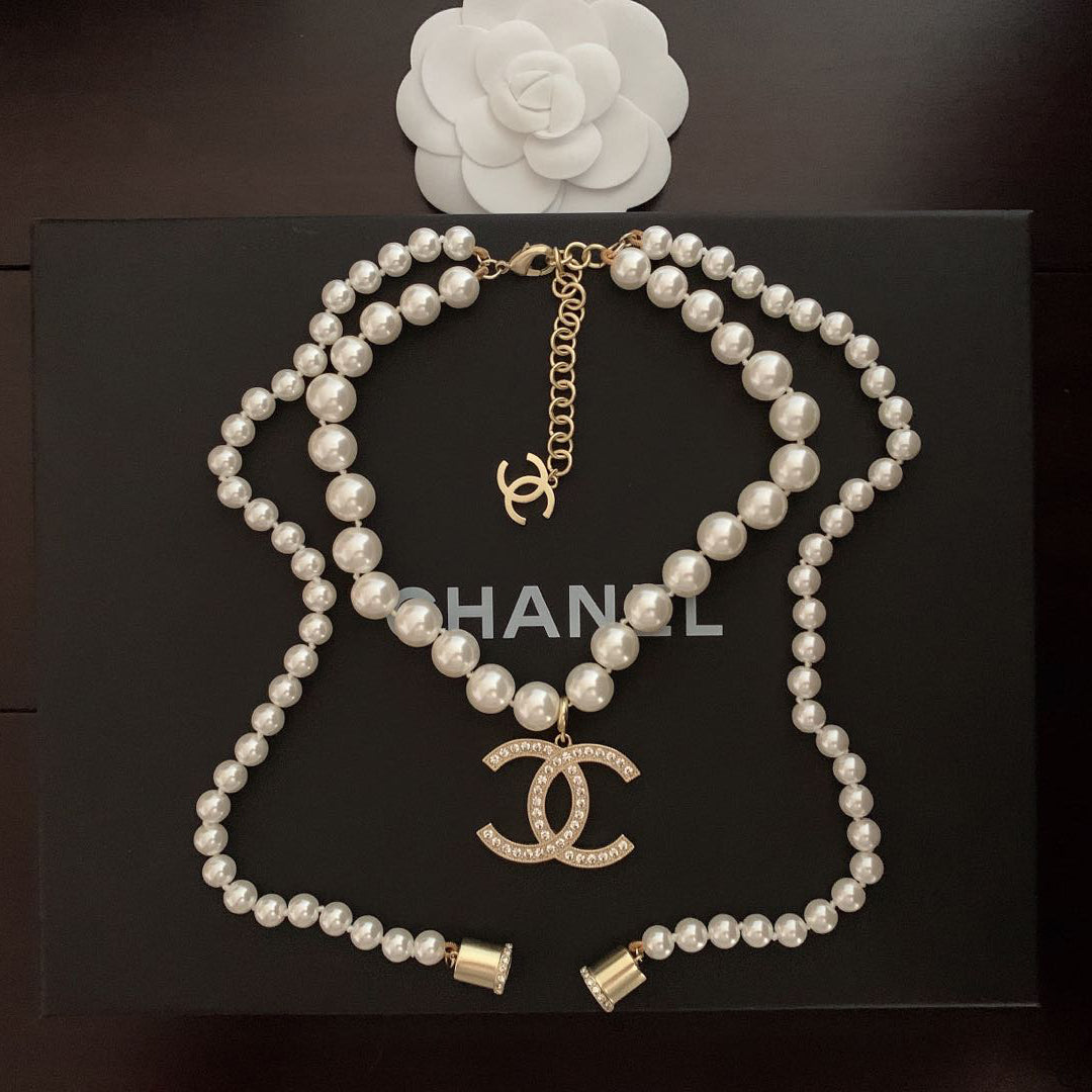 Chanel Pearls Long Necklace