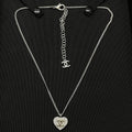 Chanel Diamond Heart Necklace