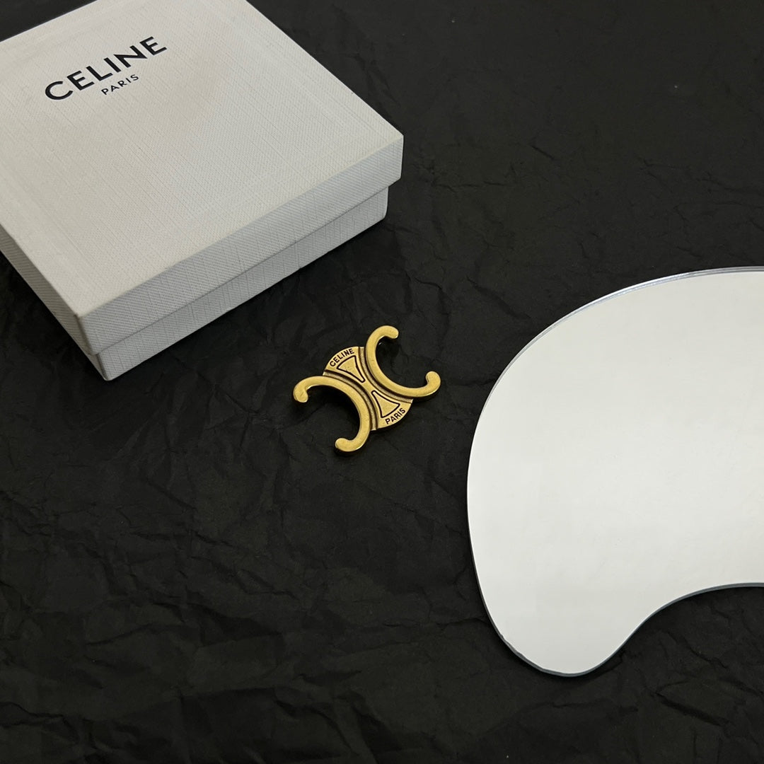 Celine Triomphe Vintage Brooch