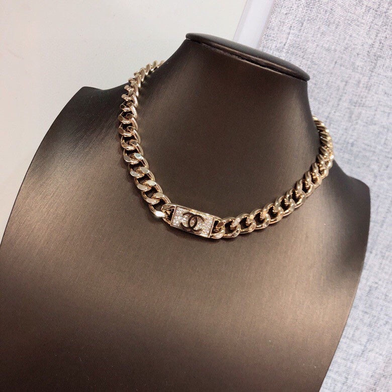 Chanel Diamonds Chain Necklace