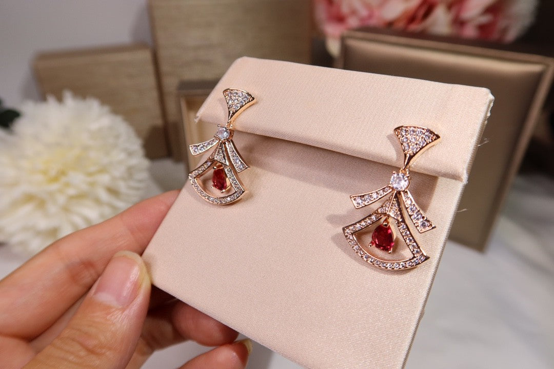 Bvlgari Dream Openwork Earrings - 18K Rose Gold