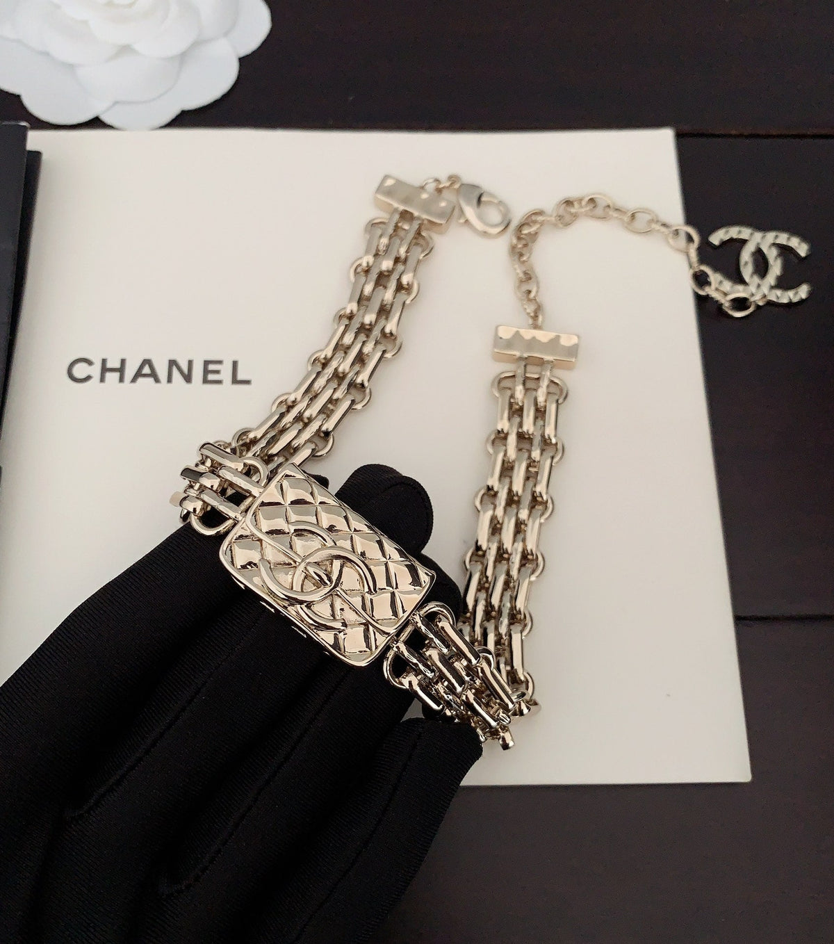Chanel Gold Chain Necklace
