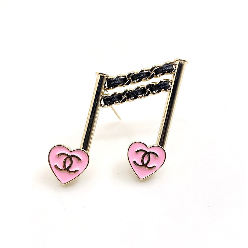 Chanel Music Symbol Brooch