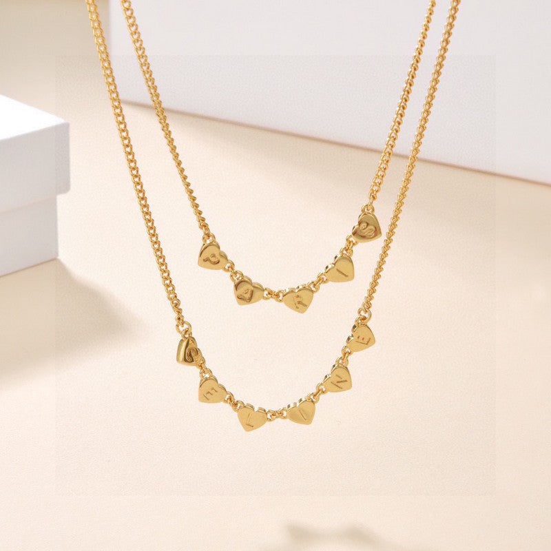 Celine Triomphe Celine Gold Necklace