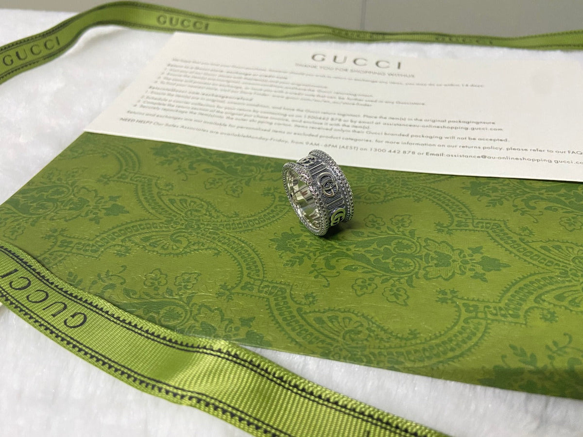 Gucci Double G Snake Ring