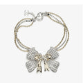 Chanel 25K Bow Tie Choker Necklace