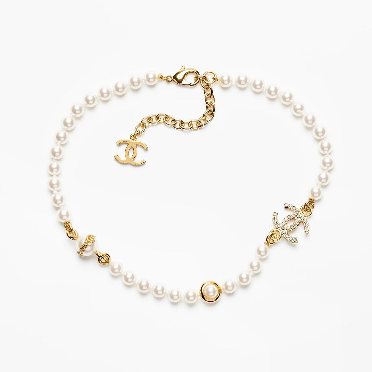 Chanel Pearl Chain Necklace