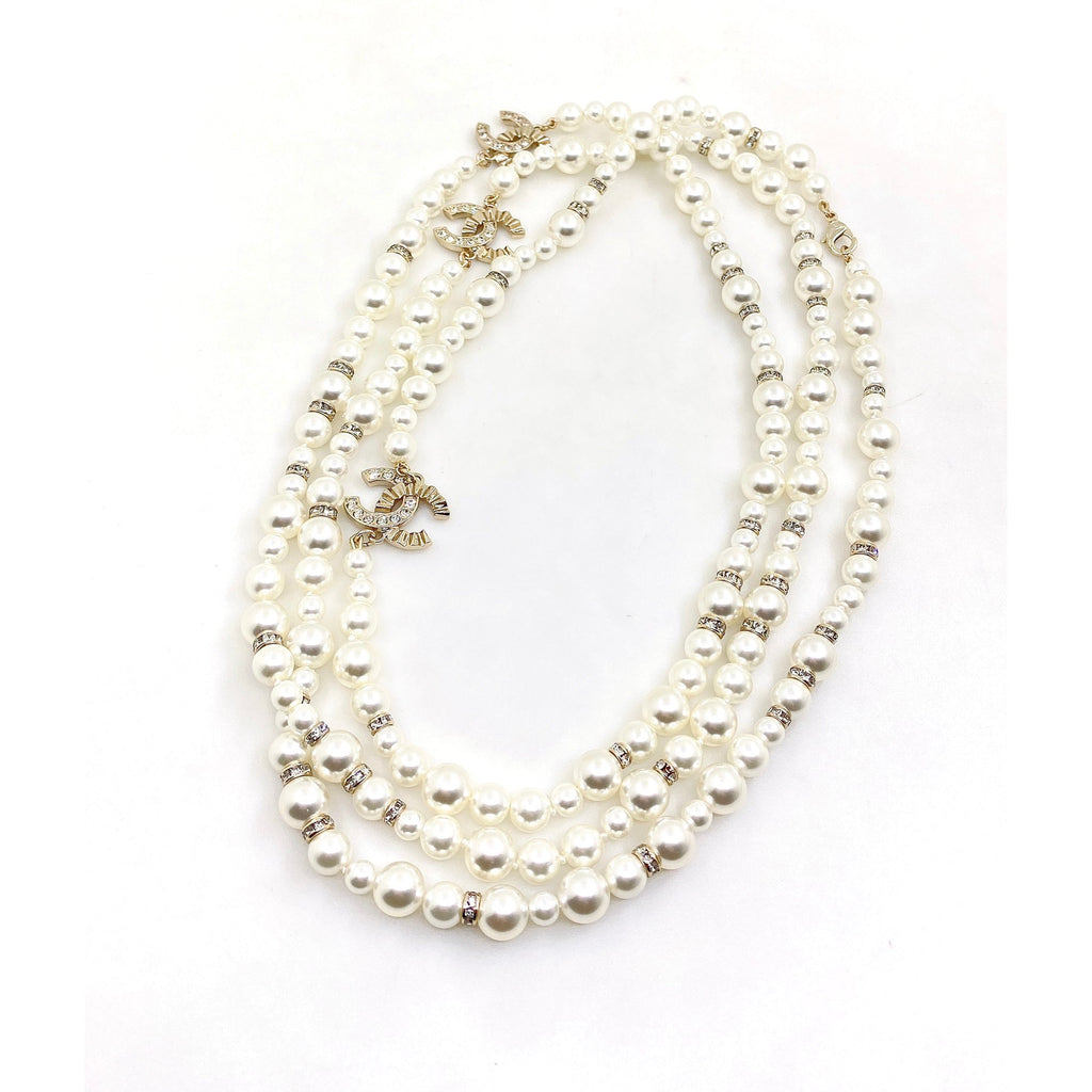 Chanel Pearls Long Necklace