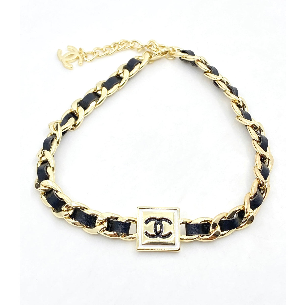 Chanel Leather Necklace