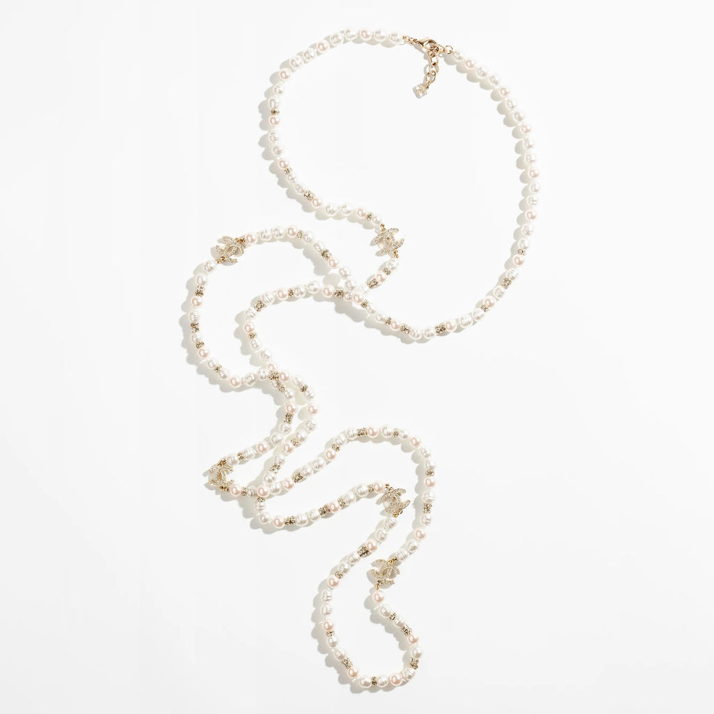 Chanel Pearl Choker Necklace