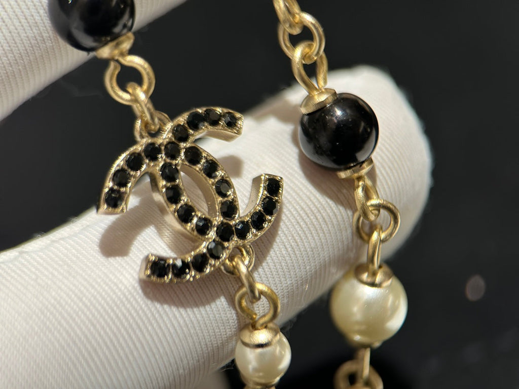 Chanel 24S Long Pearl Necklace