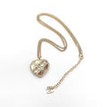 Chanel Heart Diamond Chain Necklace