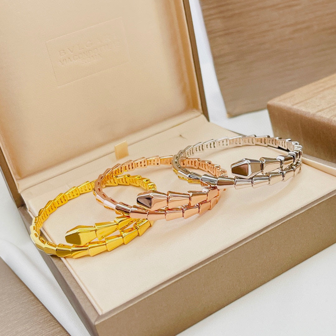 Bvlgari Serpenti Viper Bracelet - 18K White Gold