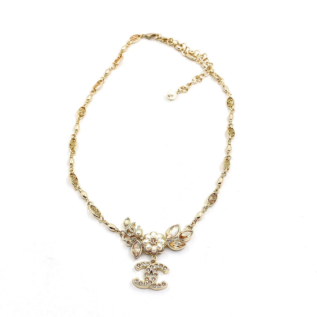 Chanel Flowers Diamond Necklace