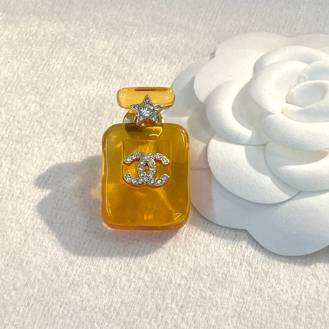 Chanel Perfume Color Bottle Brooch