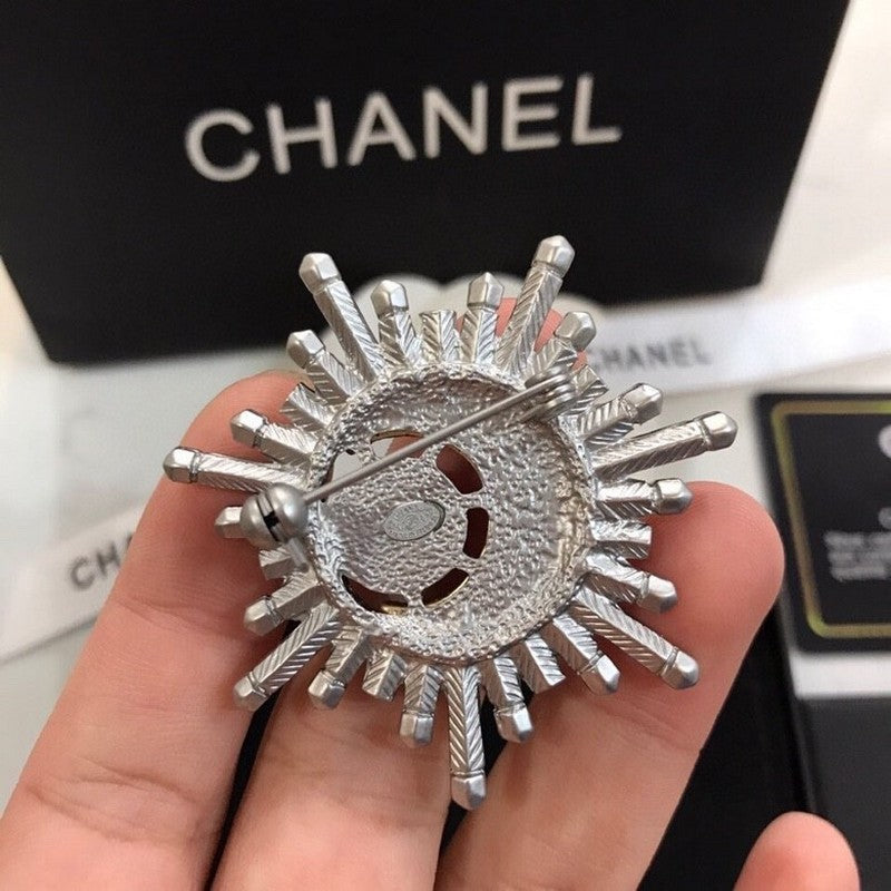 Chanel Crystal Brooch