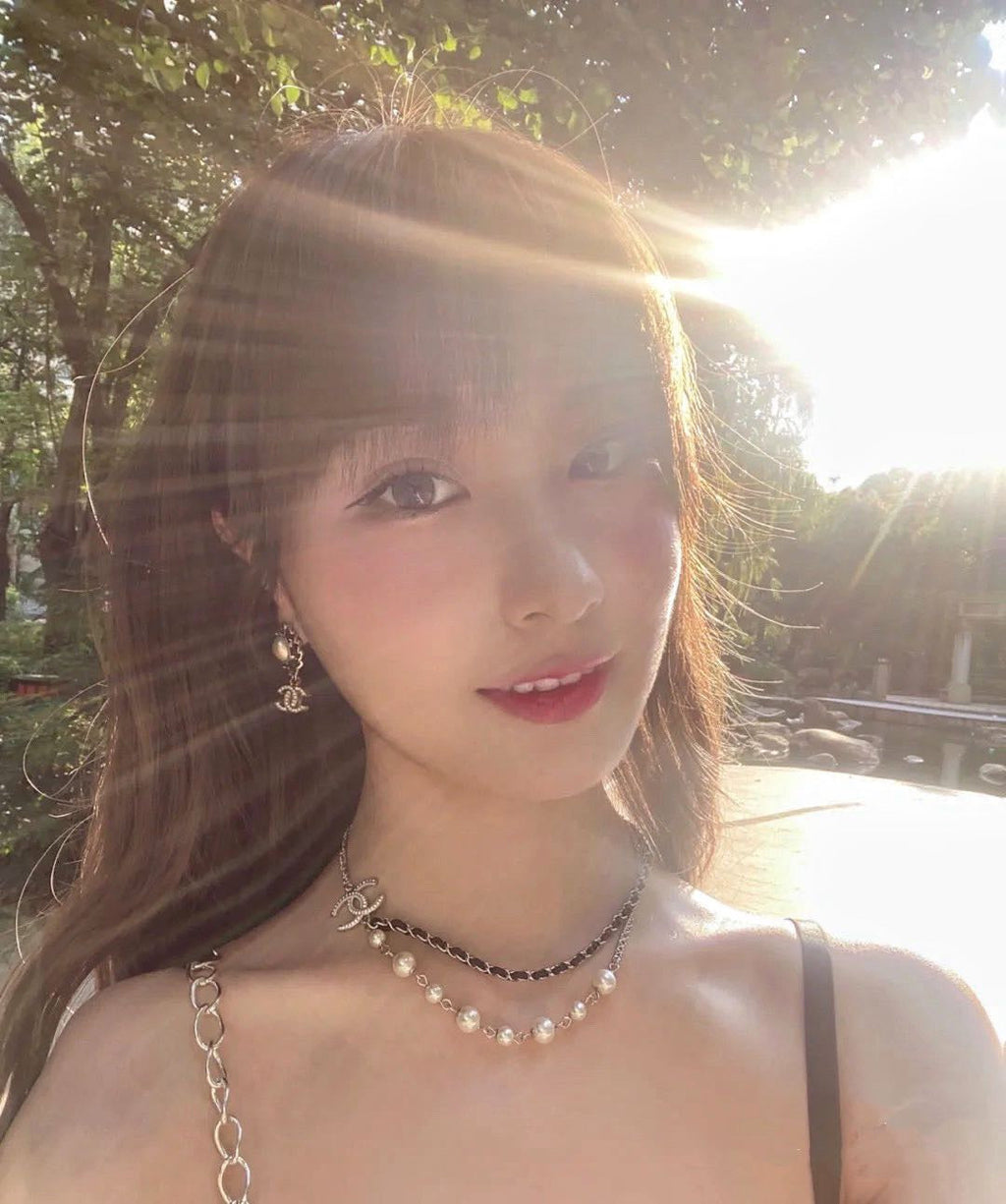 Chanel Pearls Strass Choker Necklace