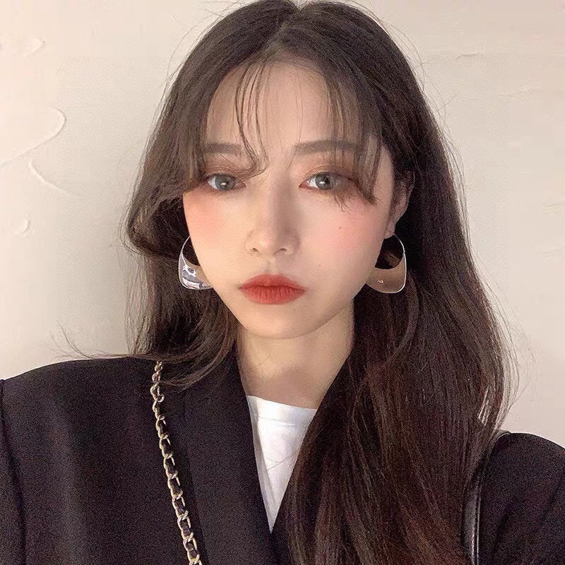 Celine Triomphe Bag Pendant Earrings - 18K White Gold