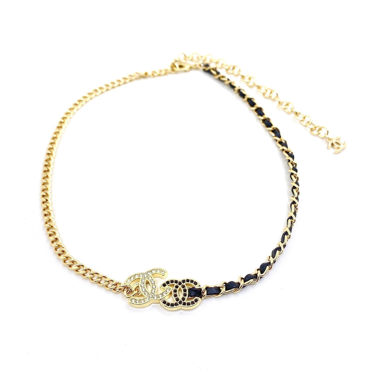 Chanel Black & White Necklace