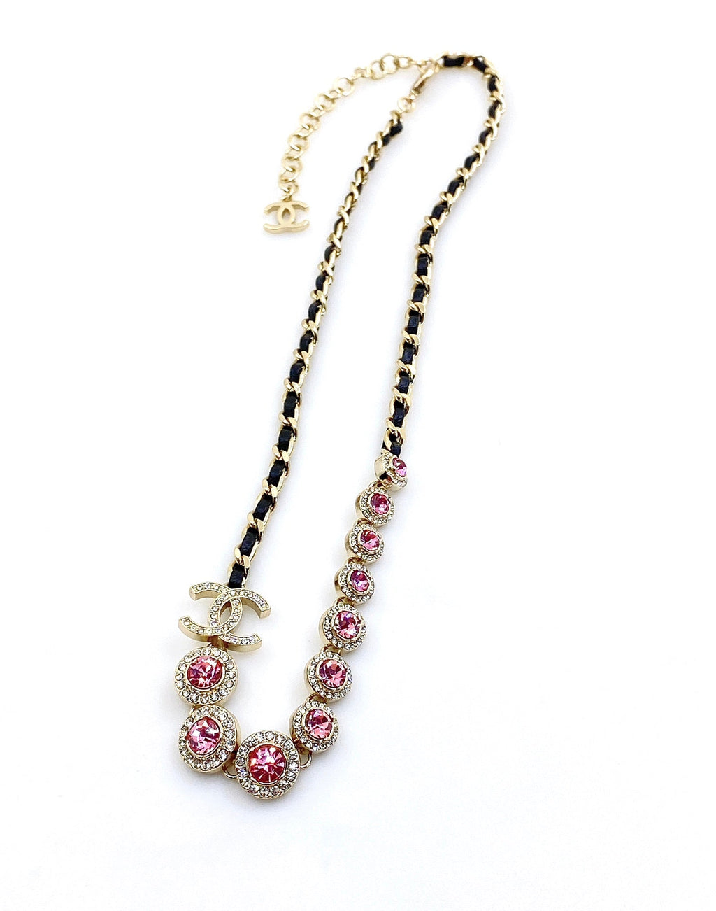 Chanel Leather Choker Necklace