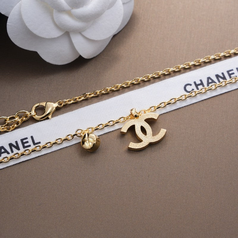 Chanel Diamond Gold Necklace